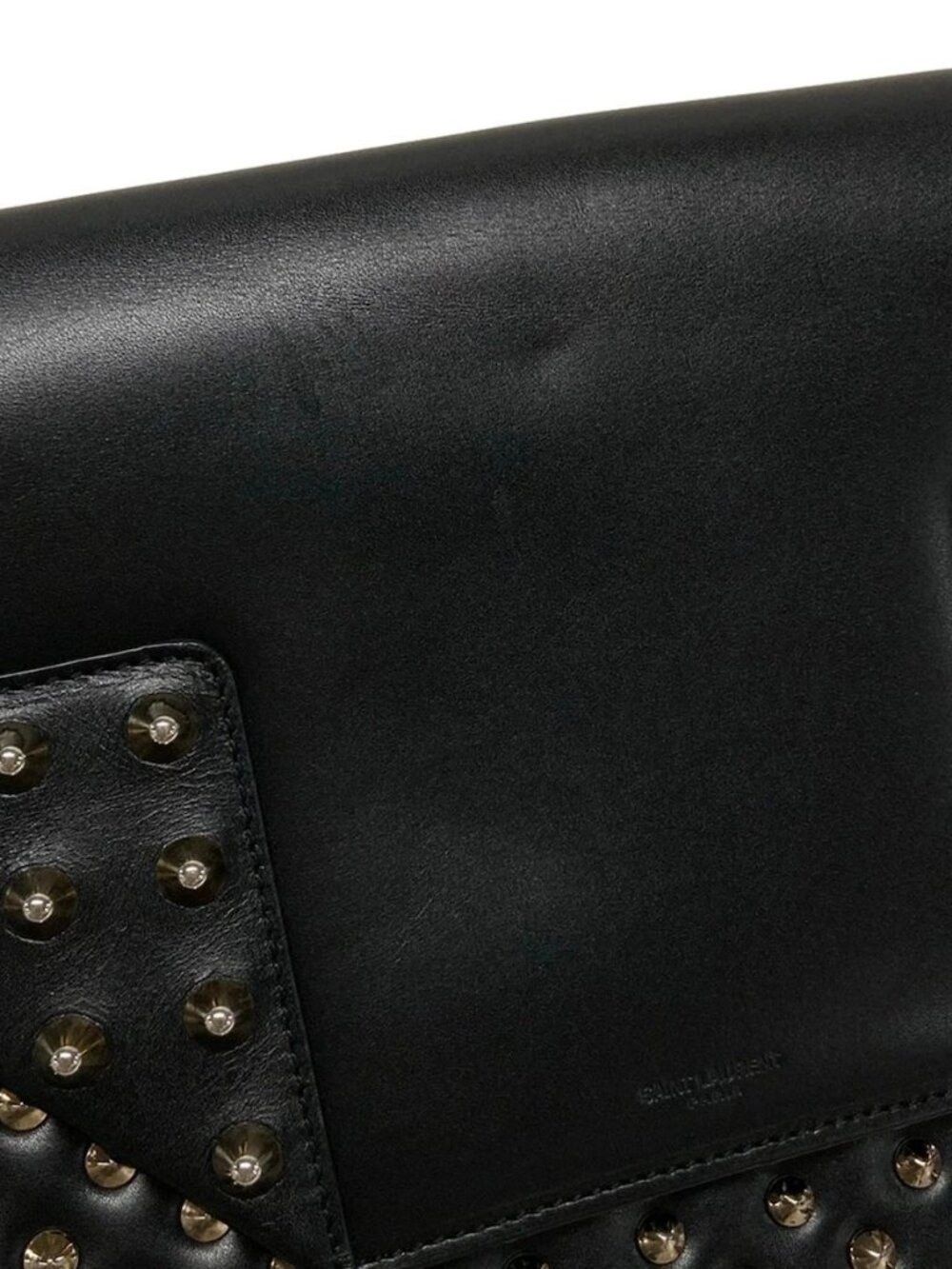 SAINT LAURENT PARIS Betty 315680 Black Leather Shoulder Bag - Picture 15 of 15